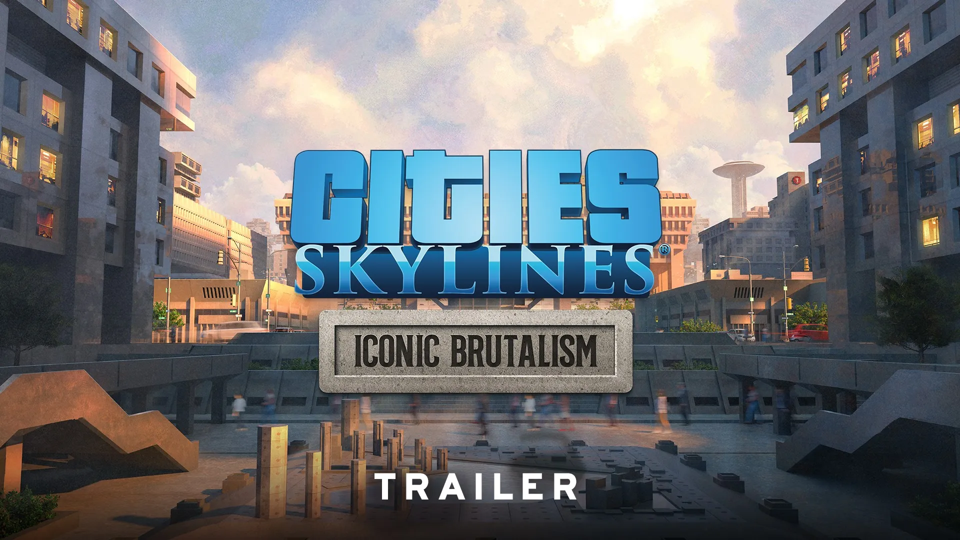 Cities: Skylines - Content Creator Pack: Iconic Brutalism — трейлер