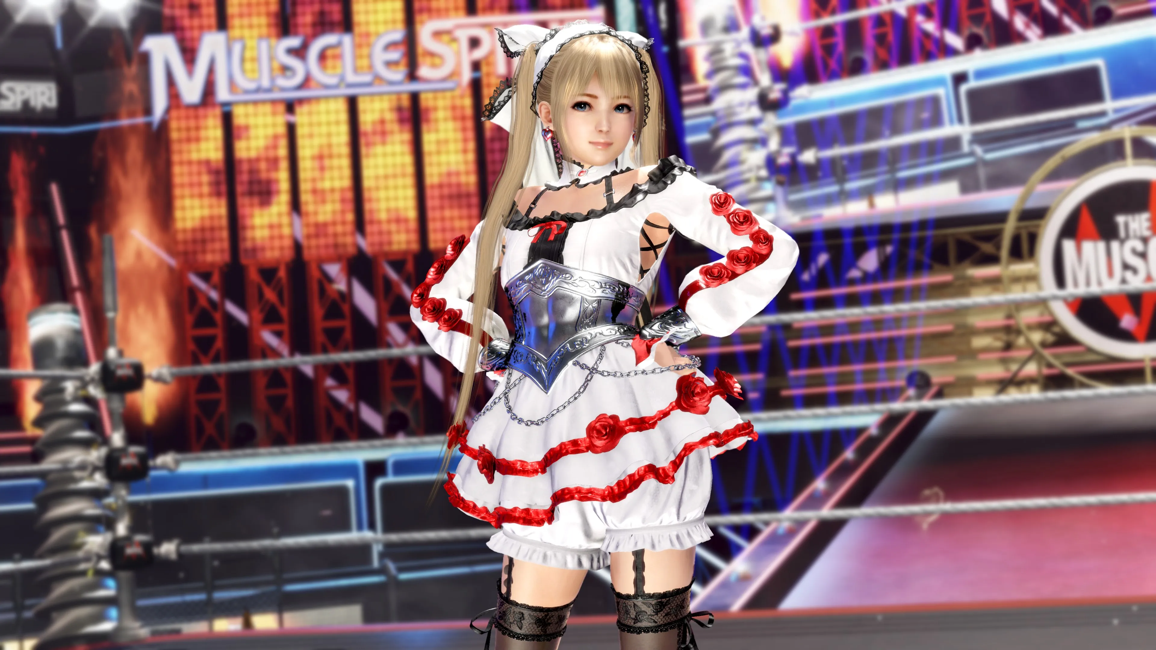 DOA6LR Мари Роуз «Рыцарь роз / Крем Шантийи»