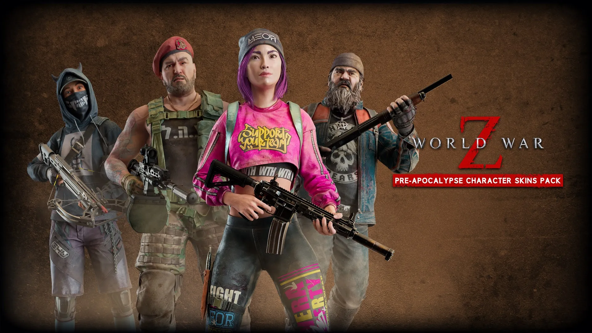 World War Z - Pre-Apocalypse Character Skins Pack