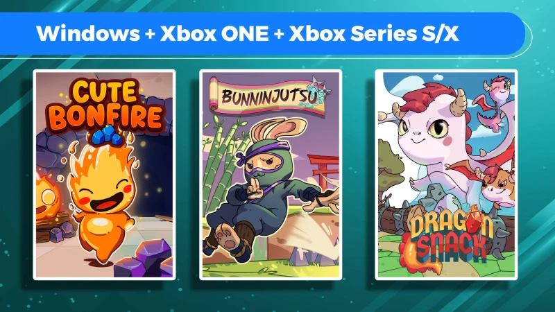 Cute Bonfire + Bunninjutsu + Dragon Snack (Bundle)
