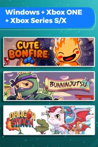 Cute Bonfire + Bunninjutsu + Dragon Snack (Bundle)