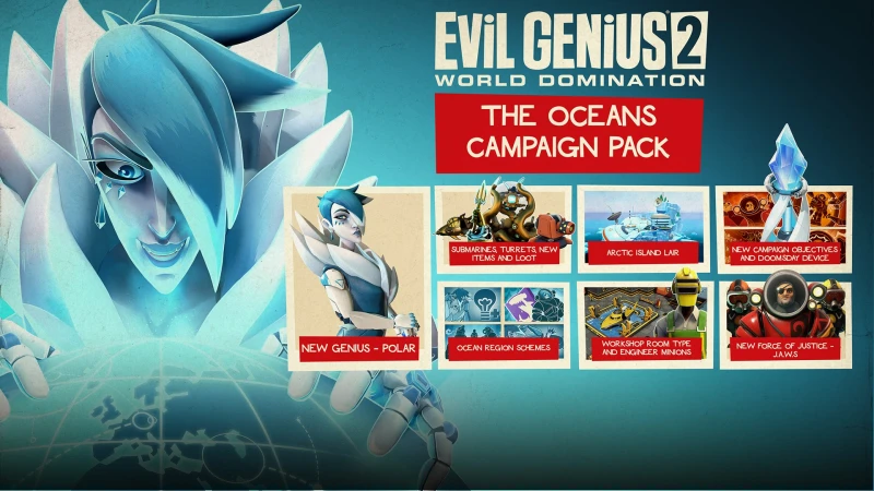 Evil Genius 2: Oceans Campaign Pack
