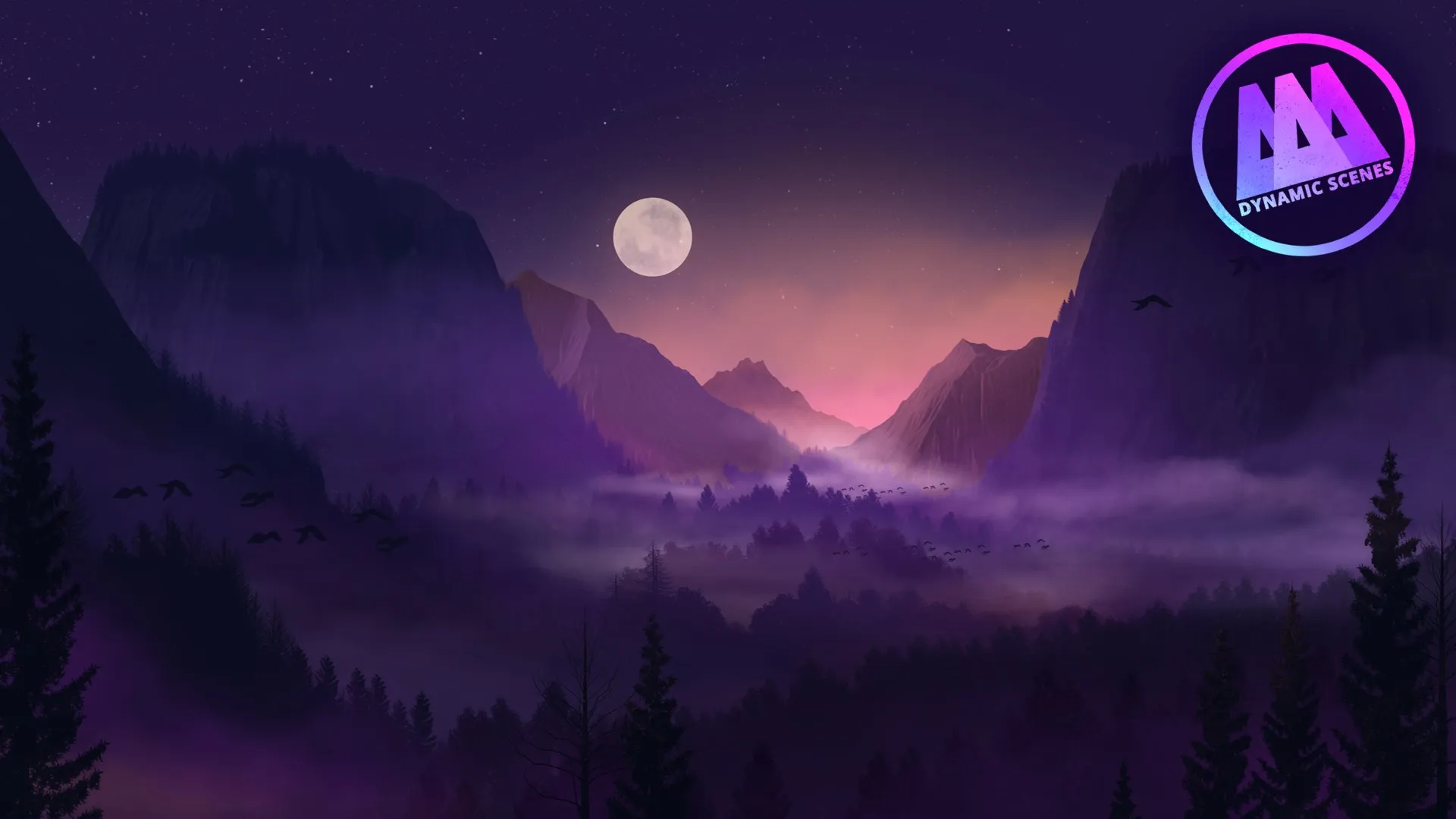 AAA Dynamic Scenes - Starlit Valley