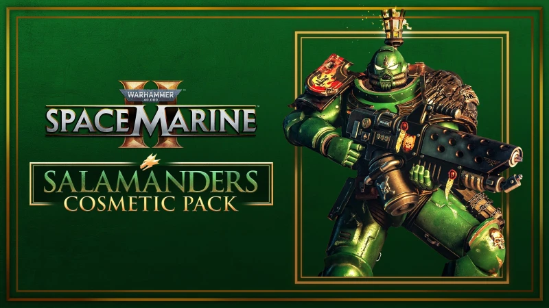 Warhammer 40,000: Space Marine 2 - Salamanders Cosmetic Pack