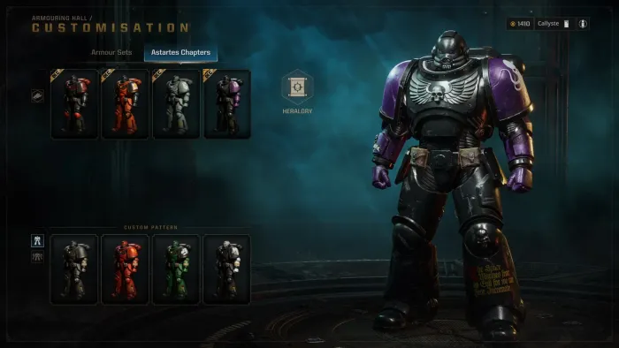 Warhammer 40,000: Space Marine 2 - Salamanders Cosmetic Pack — скриншот 10