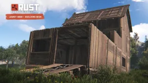 Rust Console Edition X|S - Legacy Wood Building Skin