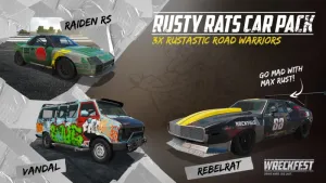 Rusty Rats Car Pack