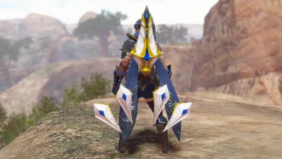 Многослойное оружие охотника «Затерянный код: Ра» (два клинка) — скриншот 2