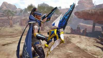 Многослойное оружие охотника «Затерянный код: Ра» (два клинка) — скриншот 4