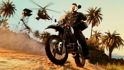 Pakiet Grand Theft Auto V + karta gotówkowa Great White Shark — скриншот 4
