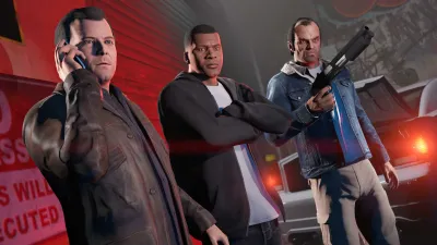Pakiet Grand Theft Auto V + karta gotówkowa Great White Shark — скриншот 10