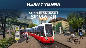 CTS 2026 - Tram DLC: Flexity Vienna - City Transport Simulator Bus & Tram