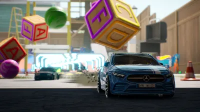 HOT WHEELS UNLEASHED™ 2 - Mercedes-Benz Pack — скриншот 8