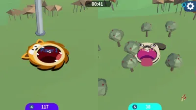 Hole io: Animals DLC — скриншот 5