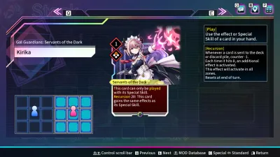 Card-en-Ciel - The World of "Gal Guardians Servants of the Dark" — скриншот 3