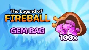 The Legend Of Fireball: Gem Bag - 100