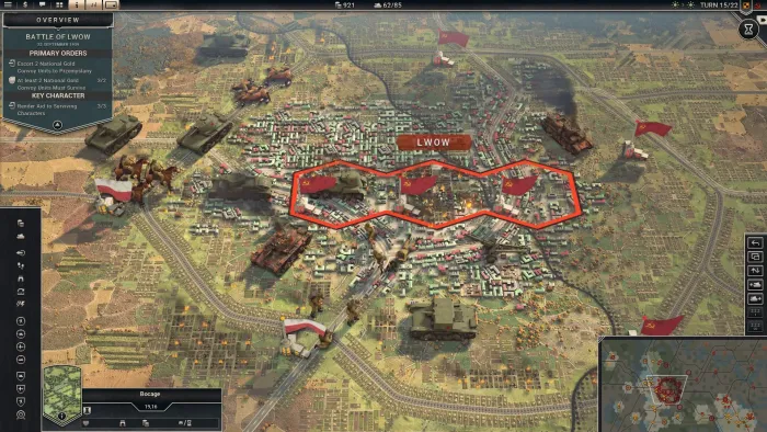 Panzer Corps 2: War Stories - Fall of Poland — скриншот 9