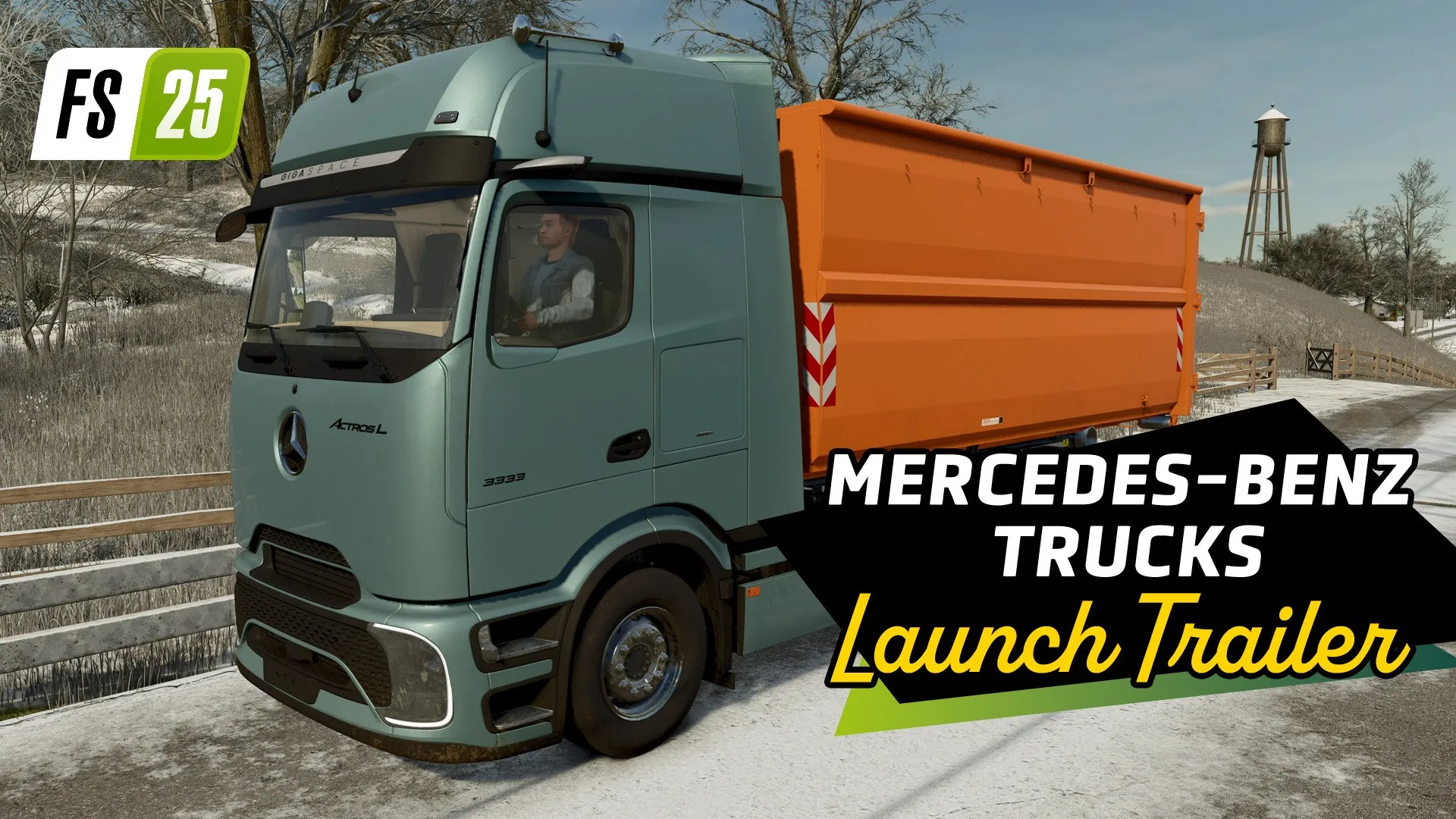 FS25: Mercedes-Benz Trucks Pack — трейлер