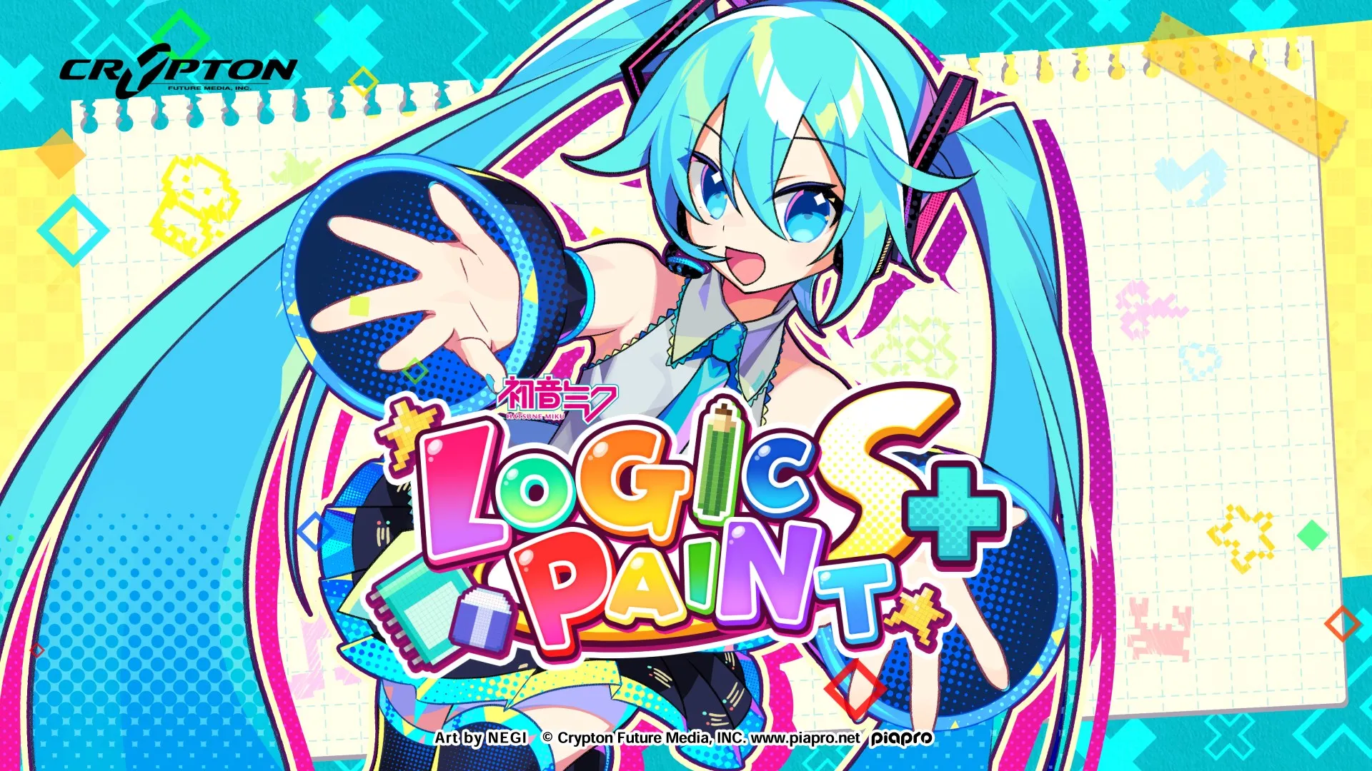 Hatsune Miku Logic Paint S+ — трейлер