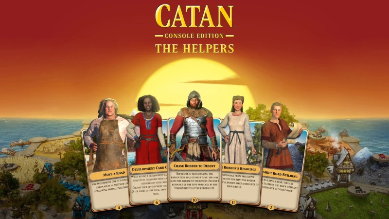 CATAN® — выпуск для консолей: The Helpers