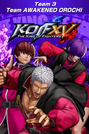 KOF XV DLC Characters "Team AWAKENED OROCHI"