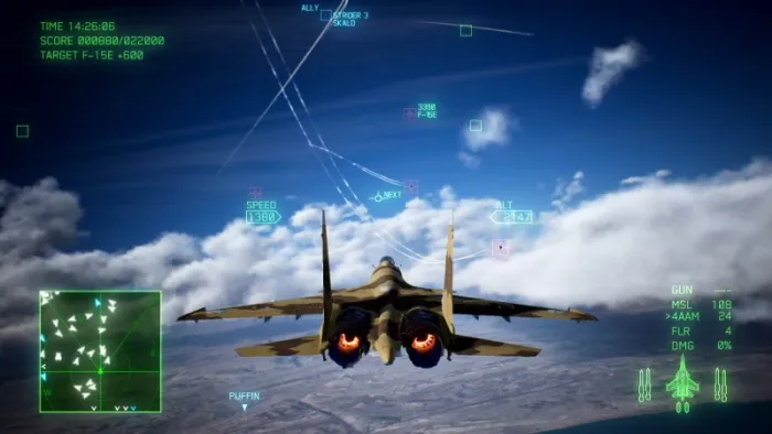 ACE COMBAT™ 7: SKIES UNKNOWN - Unexpected Visitor — скриншот 4