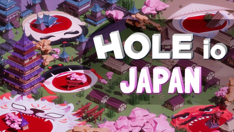 Hole io: Japan DLC
