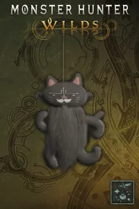 Подвеска: чёрный трусишка-пушистик