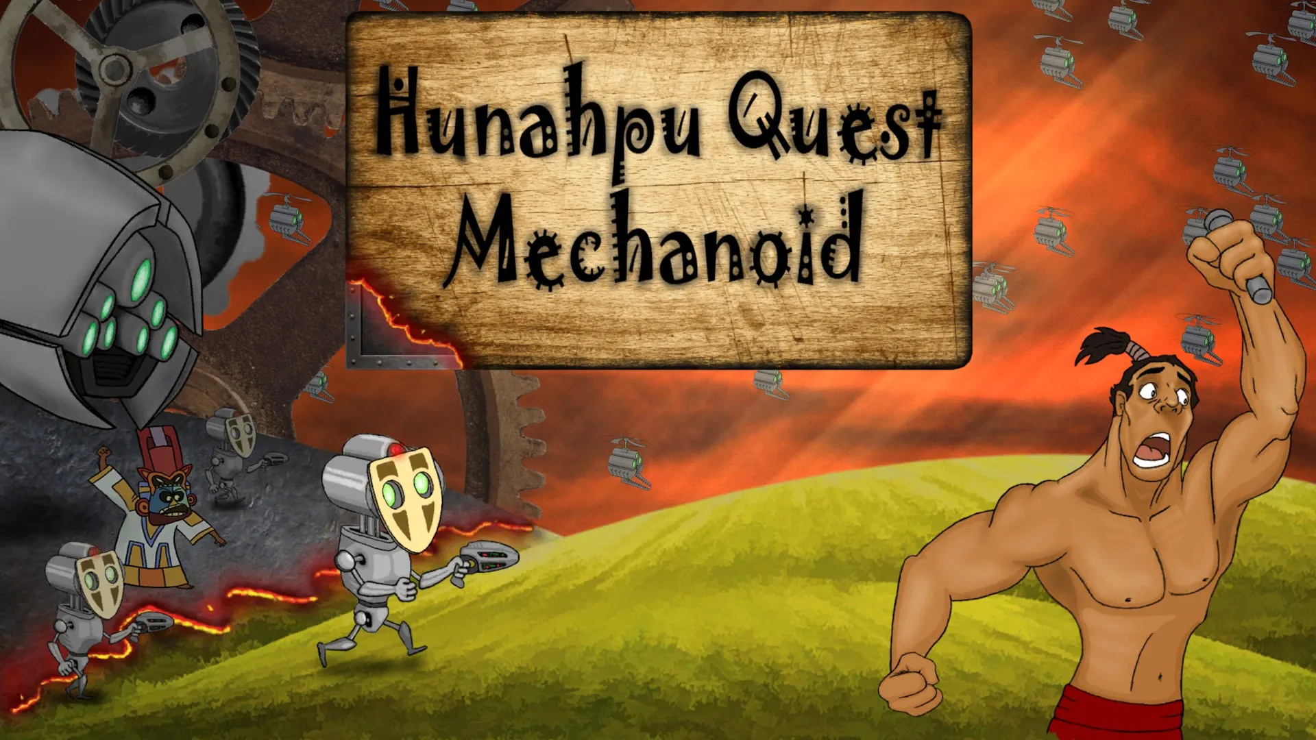 Hunahpu Quest. Mechanoid
