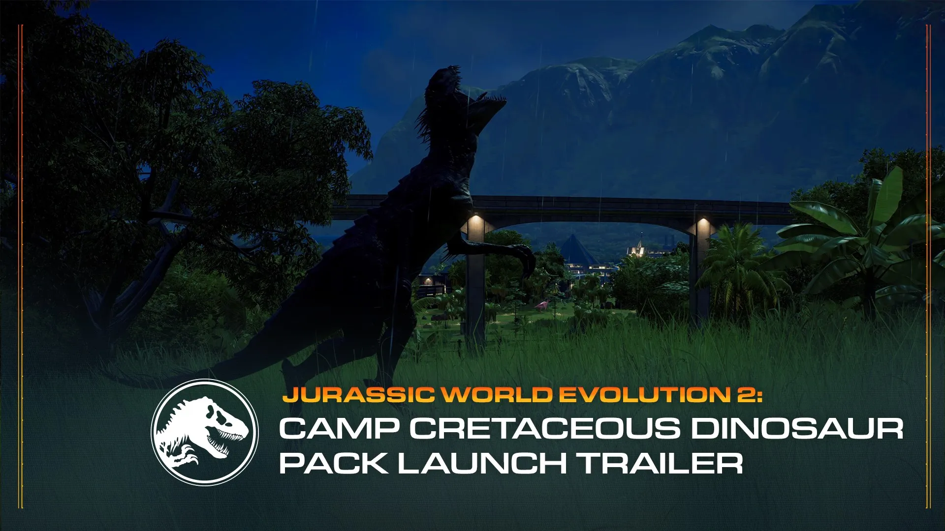 Jurassic World Evolution 2: набор динозавров «Новые приключения» — трейлер