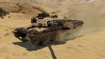 War Thunder - Набор Challenger DS — скриншот 4