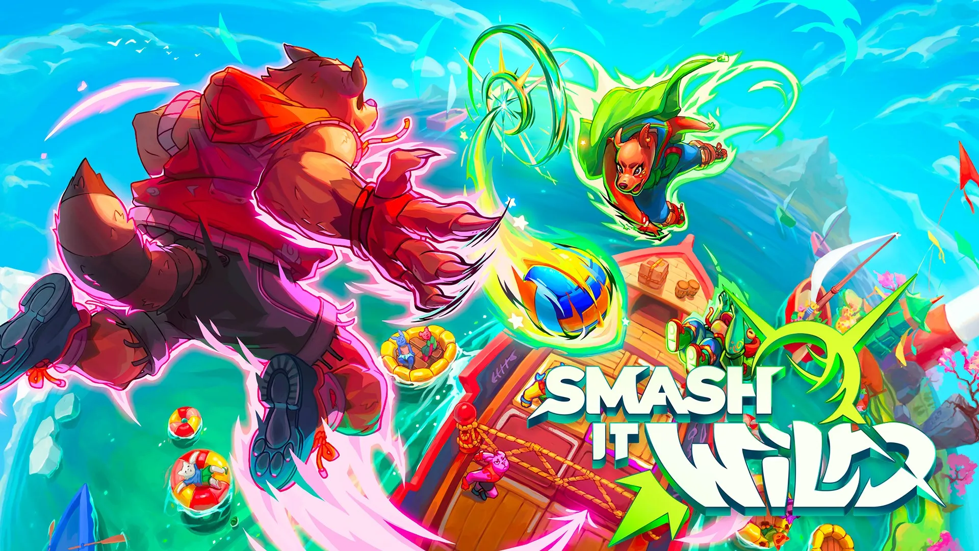 Smash it Wild: Tactical Volleyball Roguelike — трейлер