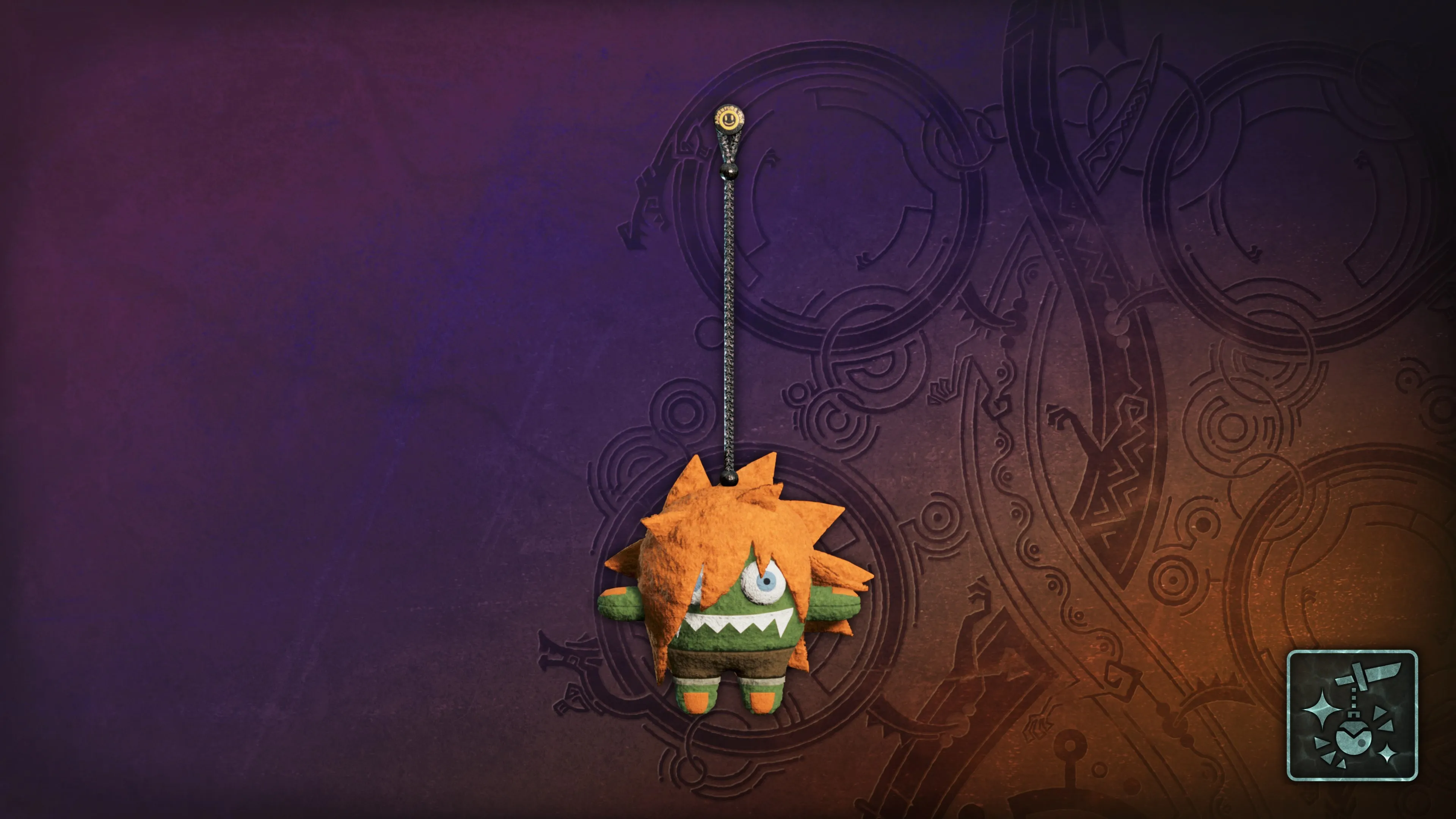 Подвеска: кукла Blanka-Chan