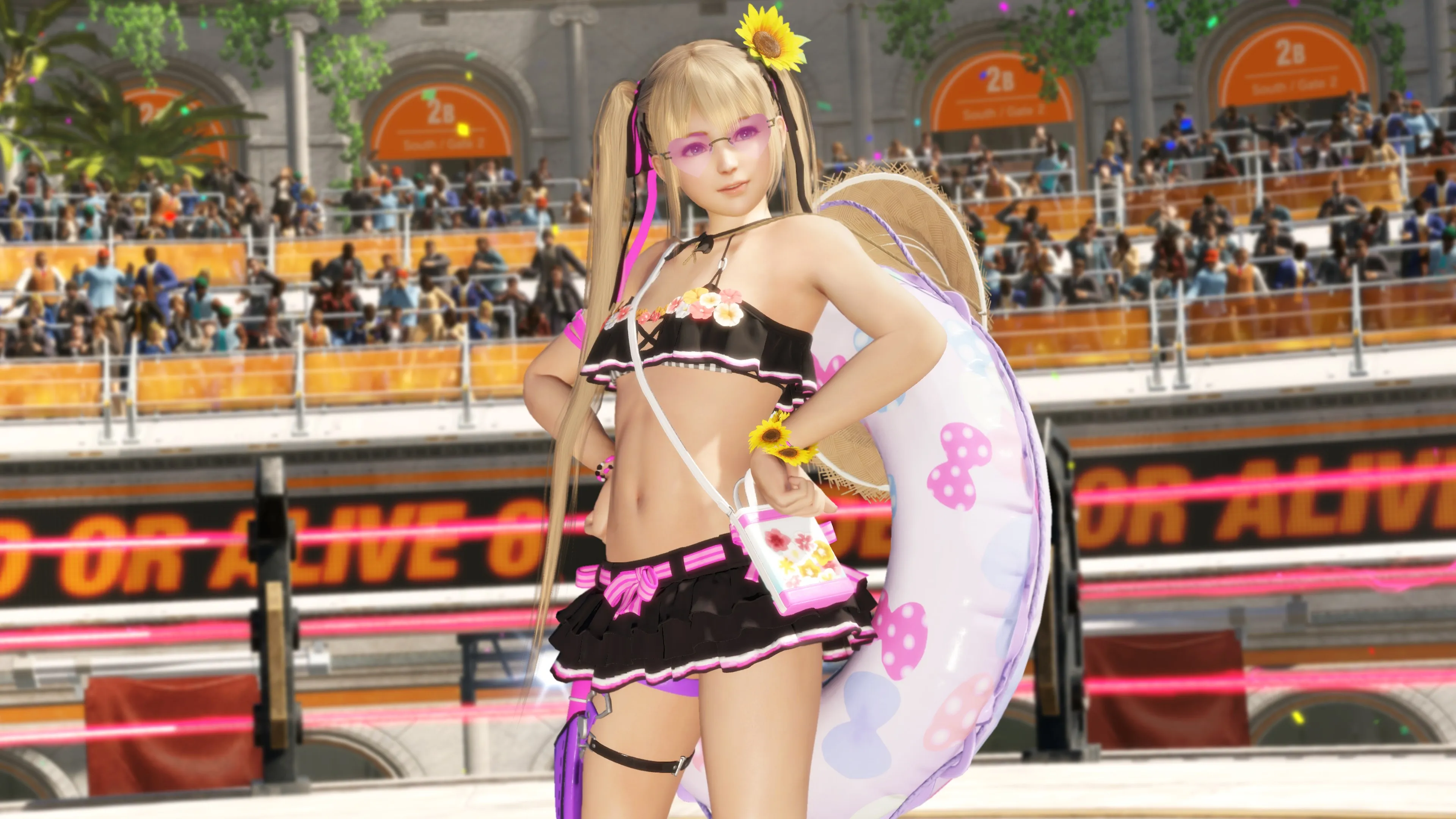 DOA6LR Мари Роуз «Опасный подсолнух / Кола с мороженым»