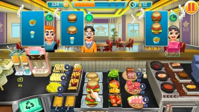 Burger Chef Tycoon Multiplayer Mode — скриншот 1