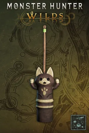 Подвеска: потягивающийся чёрный кот