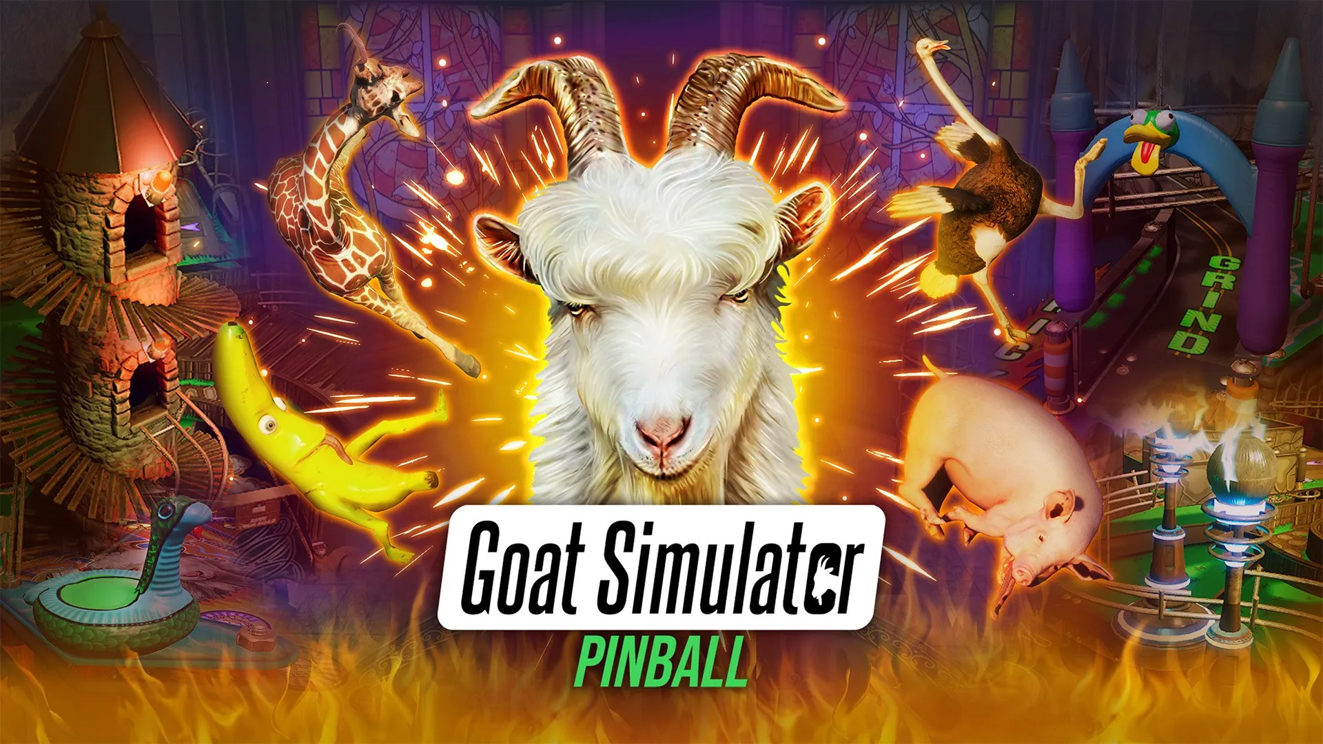 Pinball FX - Goat Simulator Pinball — трейлер
