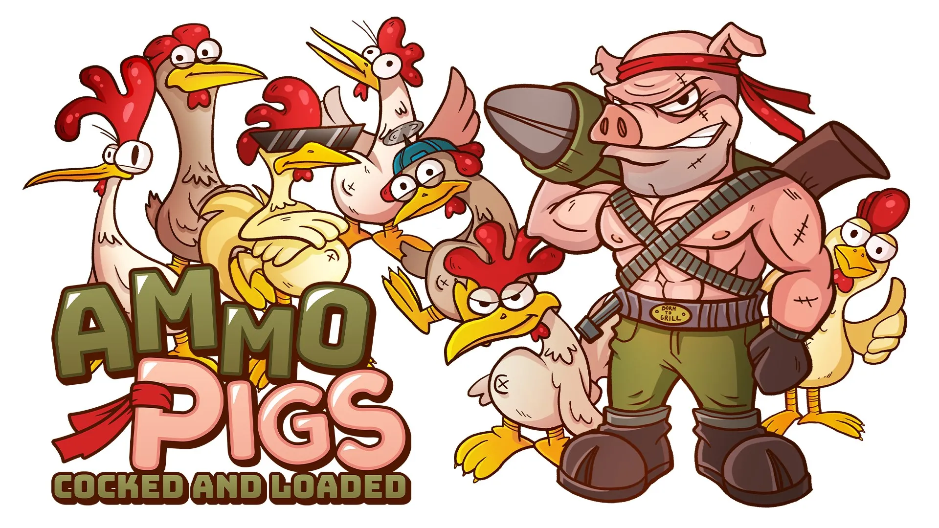 Ammo Pigs: Cocked and Loaded — трейлер