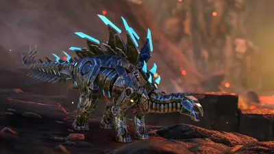 ARK: Survival Evolved Bionic Stegosaurus Skin — скриншот 1