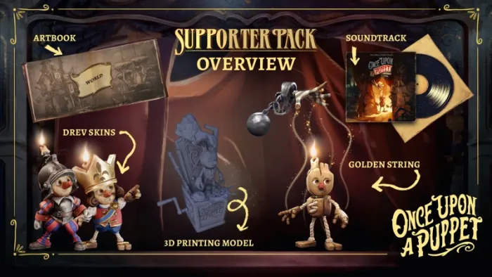 Once Upon A Puppet - Supporter Pack — скриншот 1