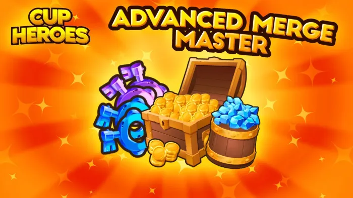 Cup Heroes - Advanced Merge Master — скриншот 1