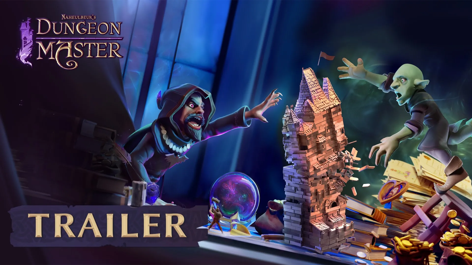 Naheulbeuk's Dungeon Master — трейлер