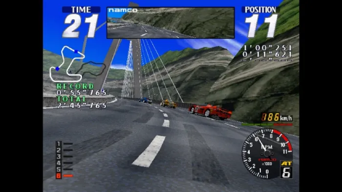 Arcade Archives 2 Rave Racer — скриншот 3