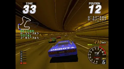 Arcade Archives 2 Rave Racer — скриншот 4