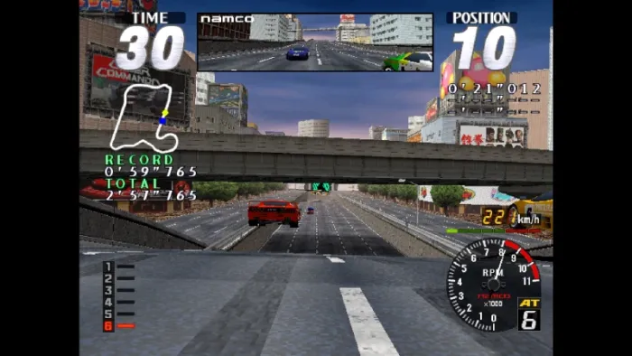 Arcade Archives 2 Rave Racer — скриншот 5