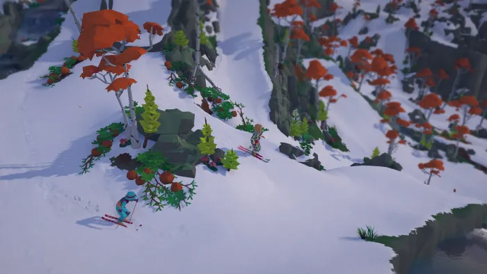 Lonely Mountains: Snow Riders - Highlands — скриншот 3