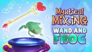 Mystical Mixing: Wand and frog