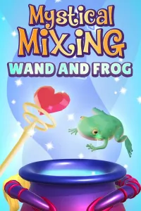 Mystical Mixing: Wand and frog