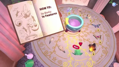 Mystical Mixing: Wand and frog — скриншот 1