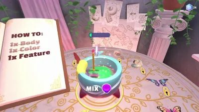 Mystical Mixing: Wand and frog — скриншот 2